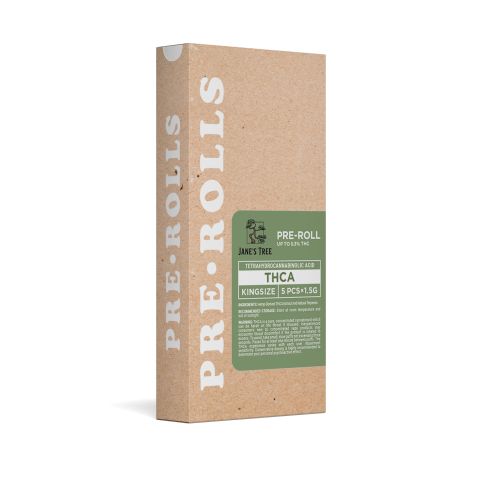1.5g Cake Boss King Size Pre-Roll - Hybrid - THCA - 5 Joints - Thumbnail 4