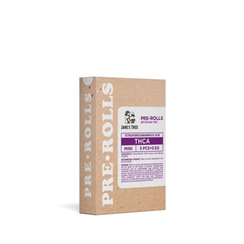 0.5g Forbidden Fruit Mini Pre-Roll - Indica - THCA - 5 Joints - Thumbnail 4
