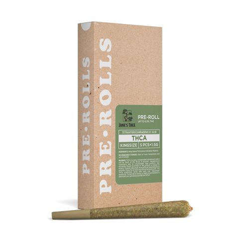 1.5g Jack Herer King Size Pre-Roll - Sativa - THCA - 5 Joints - Thumbnail 3