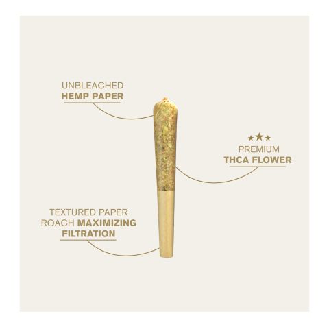 0.5g Northern Lights Mini Pre-Roll - Indica - THCA - 5 Joints - Thumbnail 2